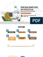 Sosialisasi Pemetaan Kompetensi SDM KSDAE