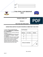 Pra Upsr 2 Zon Sebangan (BM2)