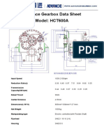 Advance Gearbox Datasheet-HCT600A