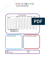 Dcaring Xperience Handover Report 2.0