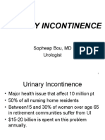 Urinary Incontinence (2H)