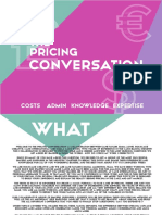 Pricing Conversation