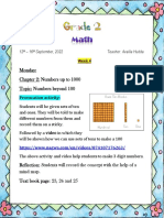 Week 4 Math Lessons