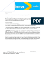 Accenture Offer Letter for SAP FICO Consultant