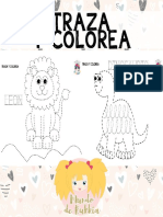 Cuadernillo para Trazar y Colorear Recopilado Por Mundo de Rukkia