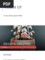 E1- Amazing Abilities