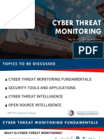 CERT-PH cyber threat monitoring training