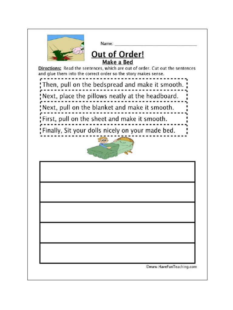 How To Make Your Bed PDF