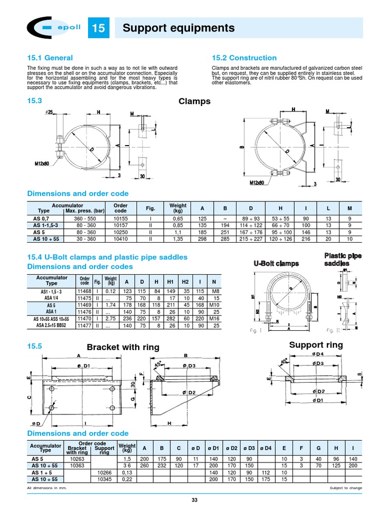 Epe Mounting & Supports | PDF | Building Materials | Mechanical Engineering