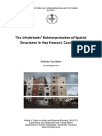 The Inhabitants' Reinterpretation of Spatial Structures in Hay Hassani, Casablanca