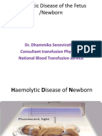 Hemolytic Disease of The Fetus /newborn