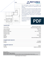 Electromagnetic Release Device Mini PN B04425148, B04425149