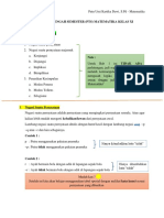 Materi PTS Matematika Untuk Siswa Training