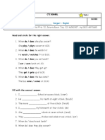 English Daily Routine 3