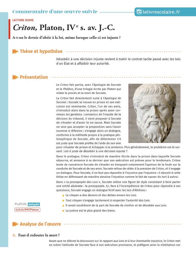 Phi T Num Comment Oeuvre Platon | PDF | Socrate | Justice