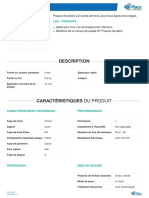 Fiche Technique PLACOPLATRE-BA13