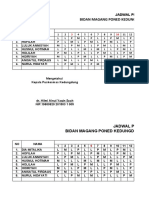 JADWAL PIKET 2022 Lama