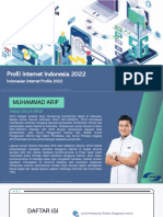 Profil Internet Indonesia 2022
