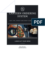 Canteen Ordering System