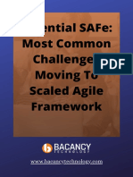 Essential SAFe - Most Common Challenges Moving To Scaled Agile Framework