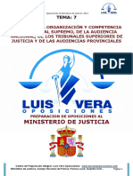 Organización y competencia del Tribunal Supremo, Audiencia Nacional, Tribunales Superiores de Justicia y Audiencias Provinciales