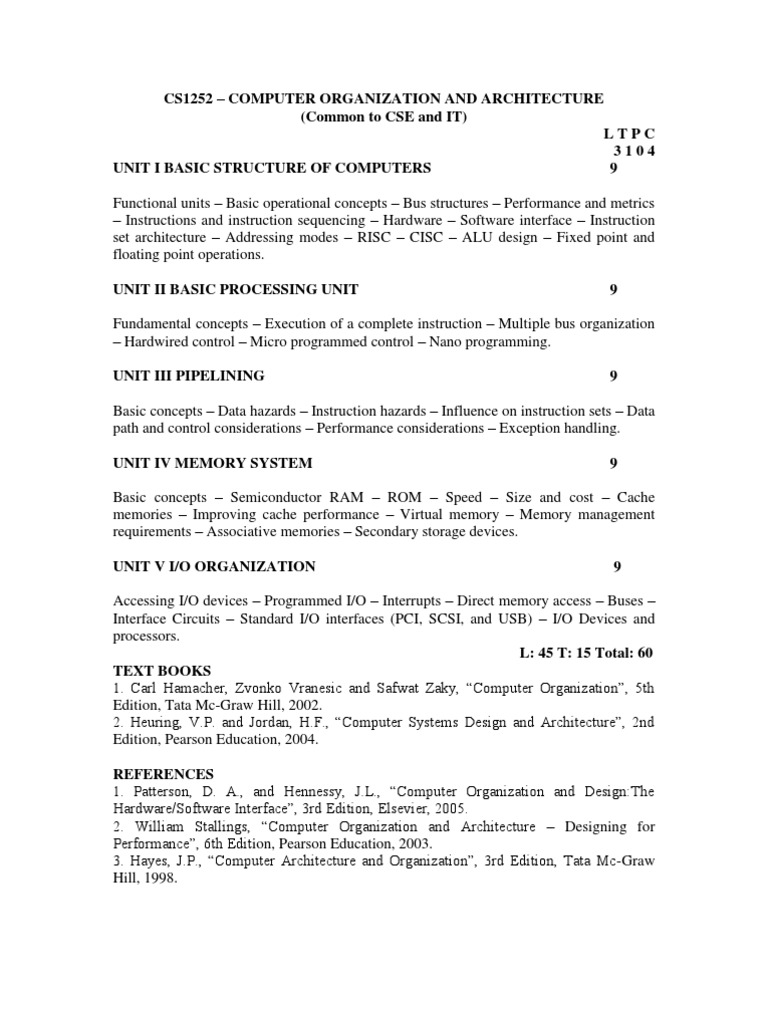 COA Instruction Set Office Equipment