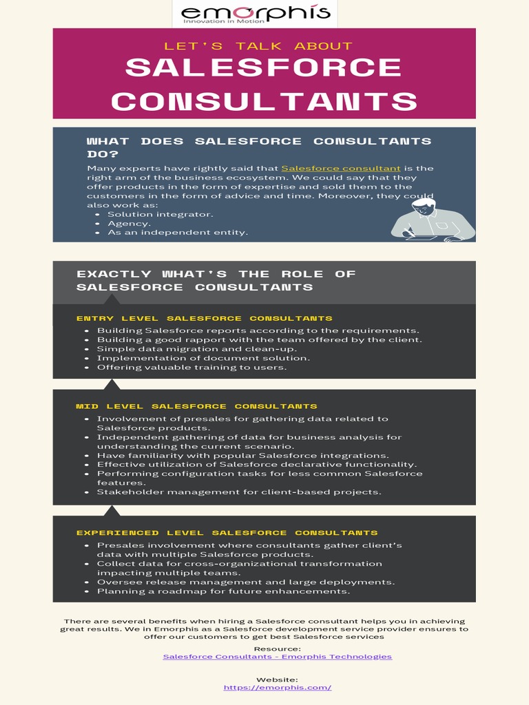 Role and Benefits of Salesforce Consultants | PDF