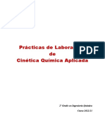 Cinética Química: Prácticas de Laboratorio