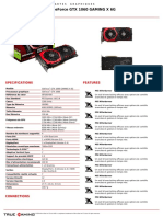 Geforce GTX 1060 Gaming X 6g