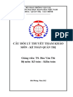 LÝ THUYẾT KÉ TOÁN QUẢN TRỊ