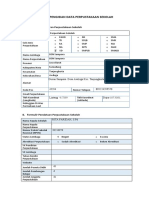 Borang Pengisian Data Perpustakaan Sekolah SDN Sampora