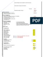 Pump Foundation Design