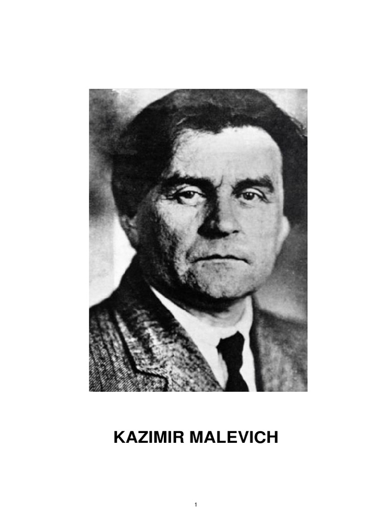 Kazimir Malevich: Arte y Suprematismo | PDF | Pinturas | Arte abstracto, image size:768x1024