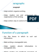 Discussion 3-Effective Paragraphs