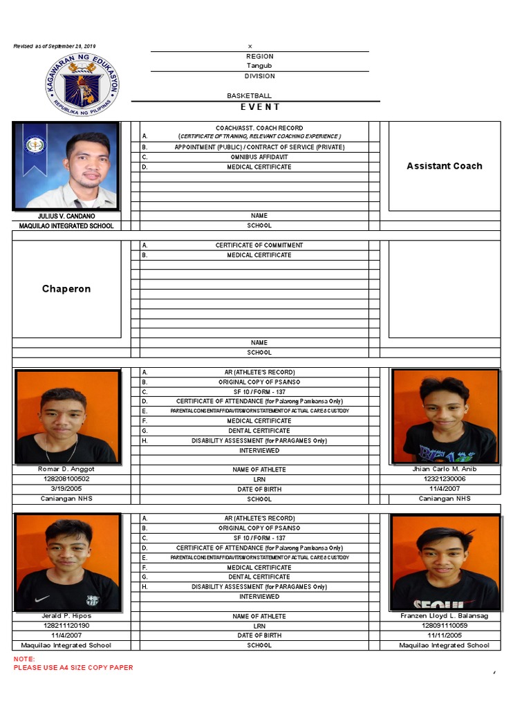 2020 Gallery Of Athletes Pdf