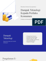 Dampak Teknologi Kepada Perilaku Konsumen: Memahami Kekuatan Dan Pengaruhnya