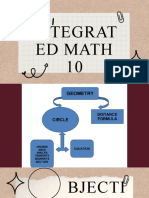 Integrated Math 10parts of The Circle