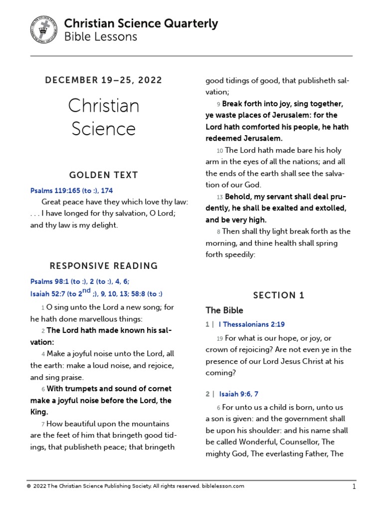 Christian Science - Mediumfont | PDF