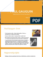 Paul Gauguin. Likovna Umjetnost