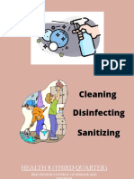 Cleaning, Disinfecting, Sanitizing Guide