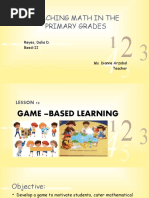 SPC 2 Lesson 12game Based Learning