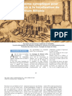 Notes et schéma synoptique pour tenter de servir à la localisation du Castrum Allionis (Denis Briand)