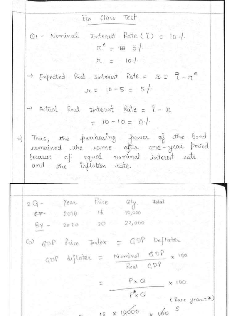 Macroeconomics Questions and Answers | PDF