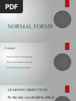 Normal Forms