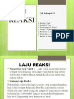 Laju Reaksi