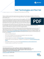 SAP HANA On Dell and Red Hat