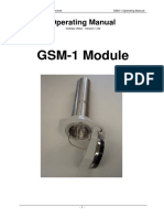 GSM-1 Module Operating Manual