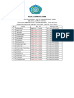 Naskah Pelantikan Dan Berita Acara Sertijab 2022