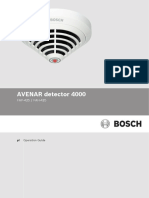 AVENAR Detector 4000 Operation Guide PLPL 18228443019