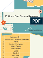 KUTIPAN DAN RUJUKAN